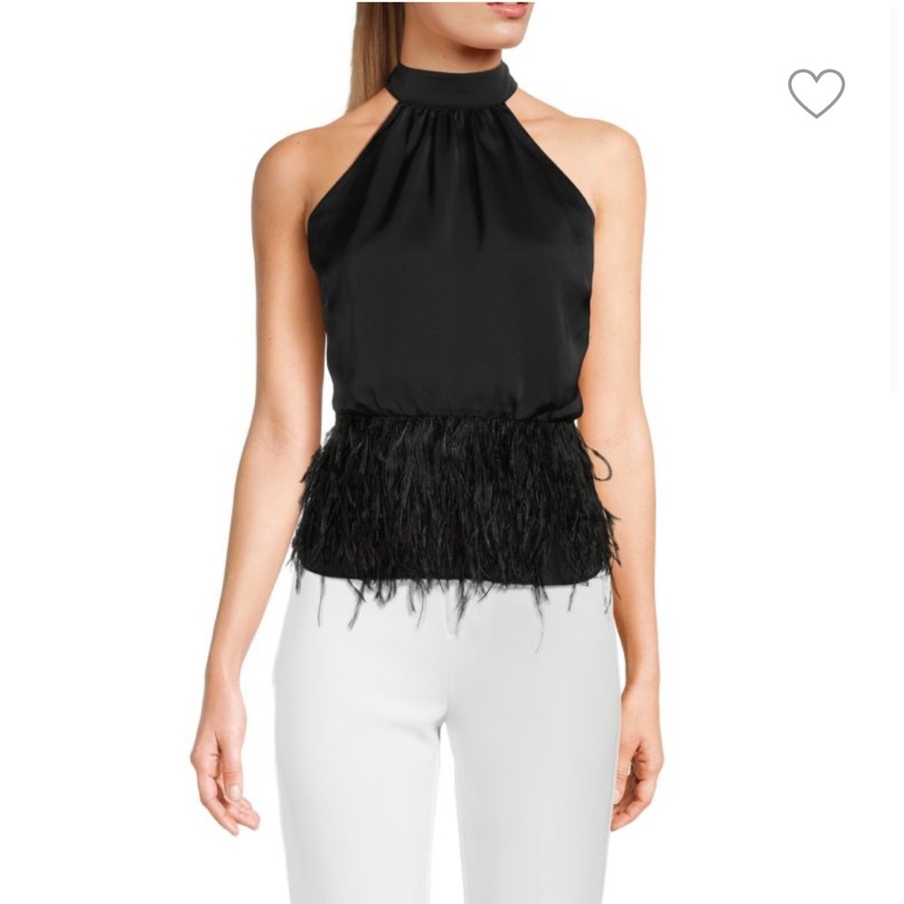 RAMY BROOK HALTER TOP SILK
